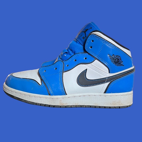 AIR JORDAN 1 SIGNAL BLUE - Picture 2 of 15